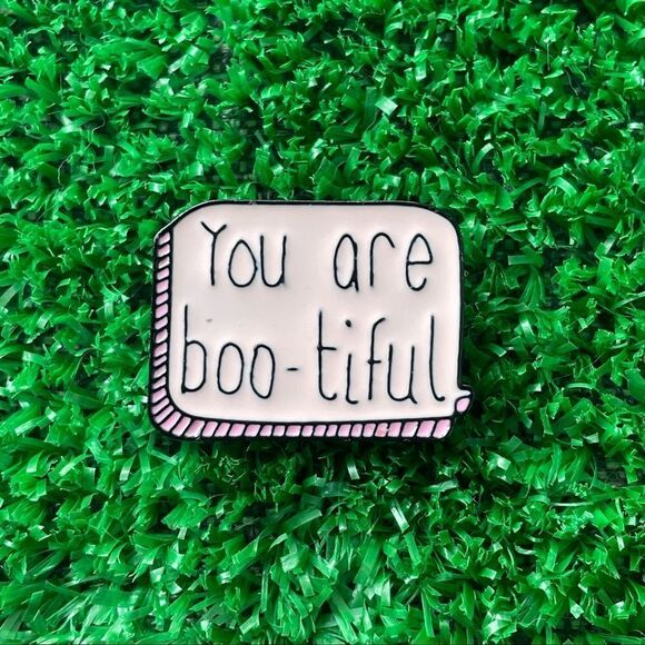 You Are Boo-tiful Enamel Pin/ Brooch Lapel - Picture 2 of 6
